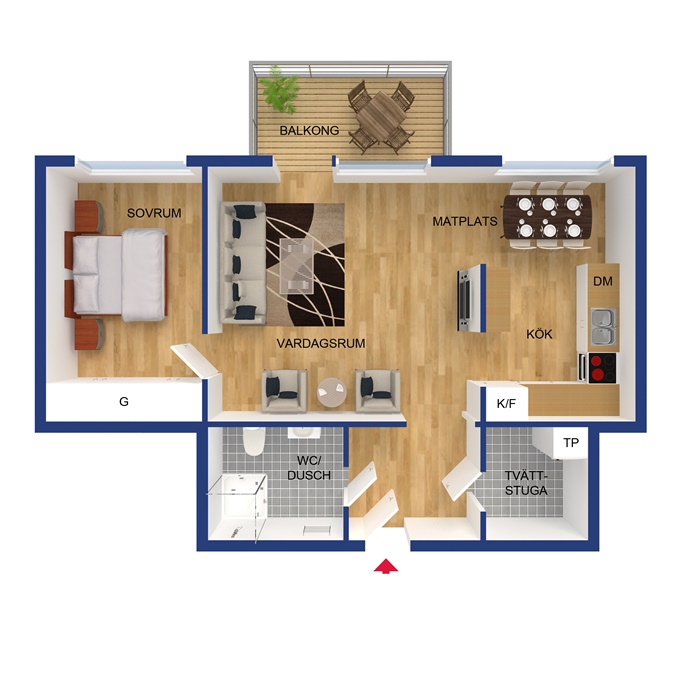 Real Estate floor plan