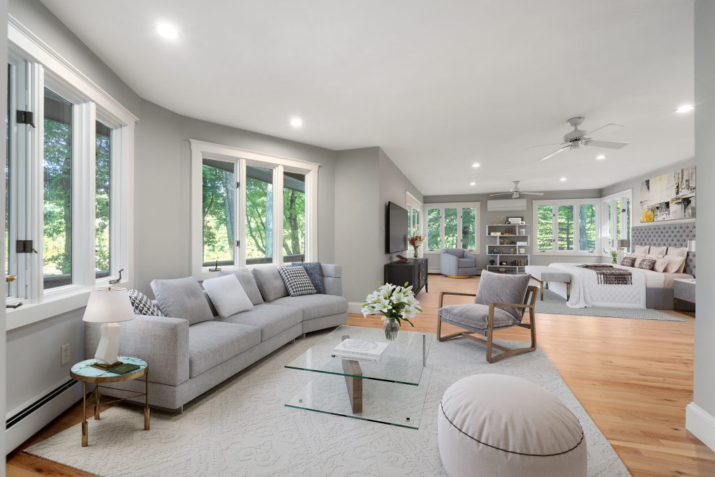 Virtual Staging living room image